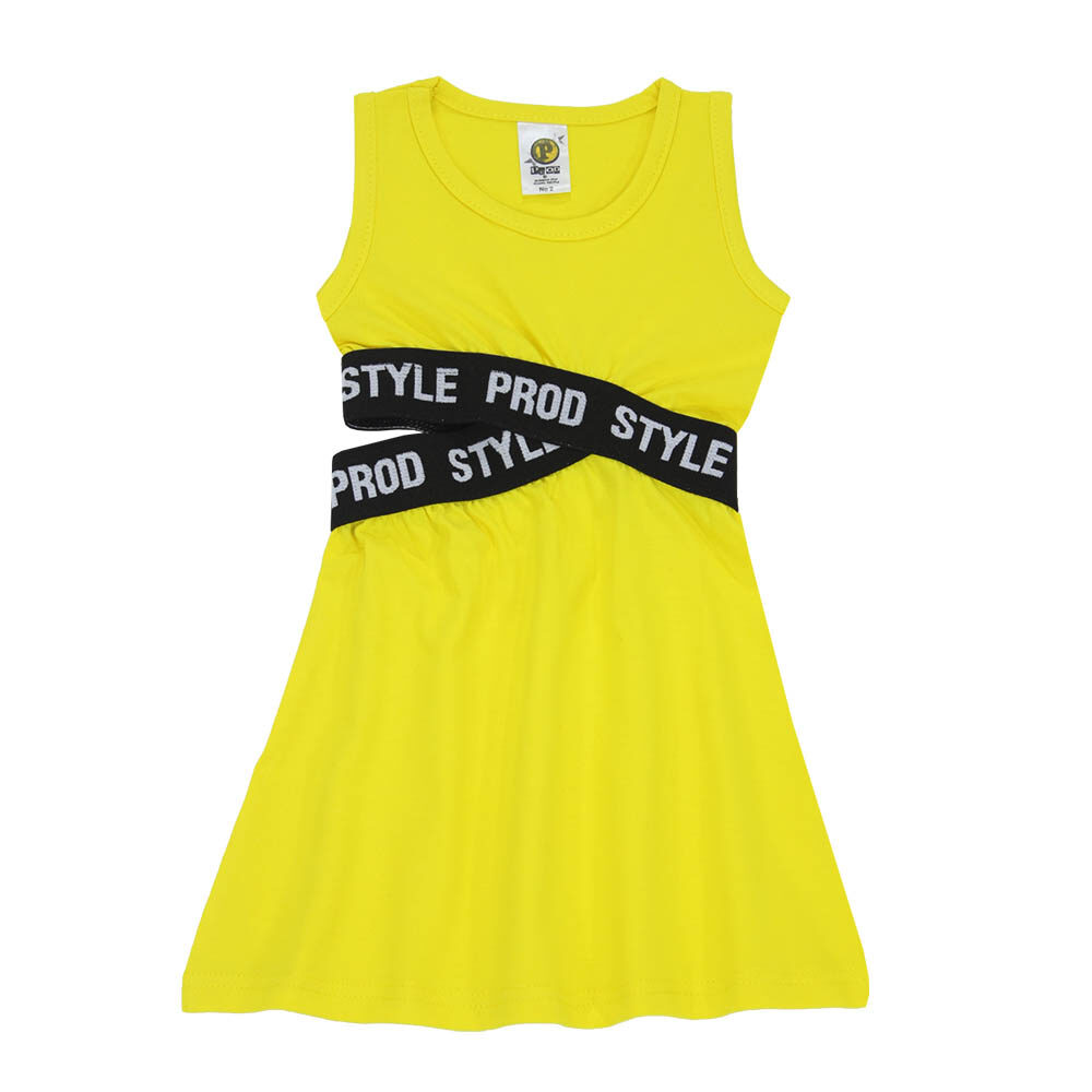 Φόρεμα παιδικό κορίτσι 6540007/520 Κίτρινο