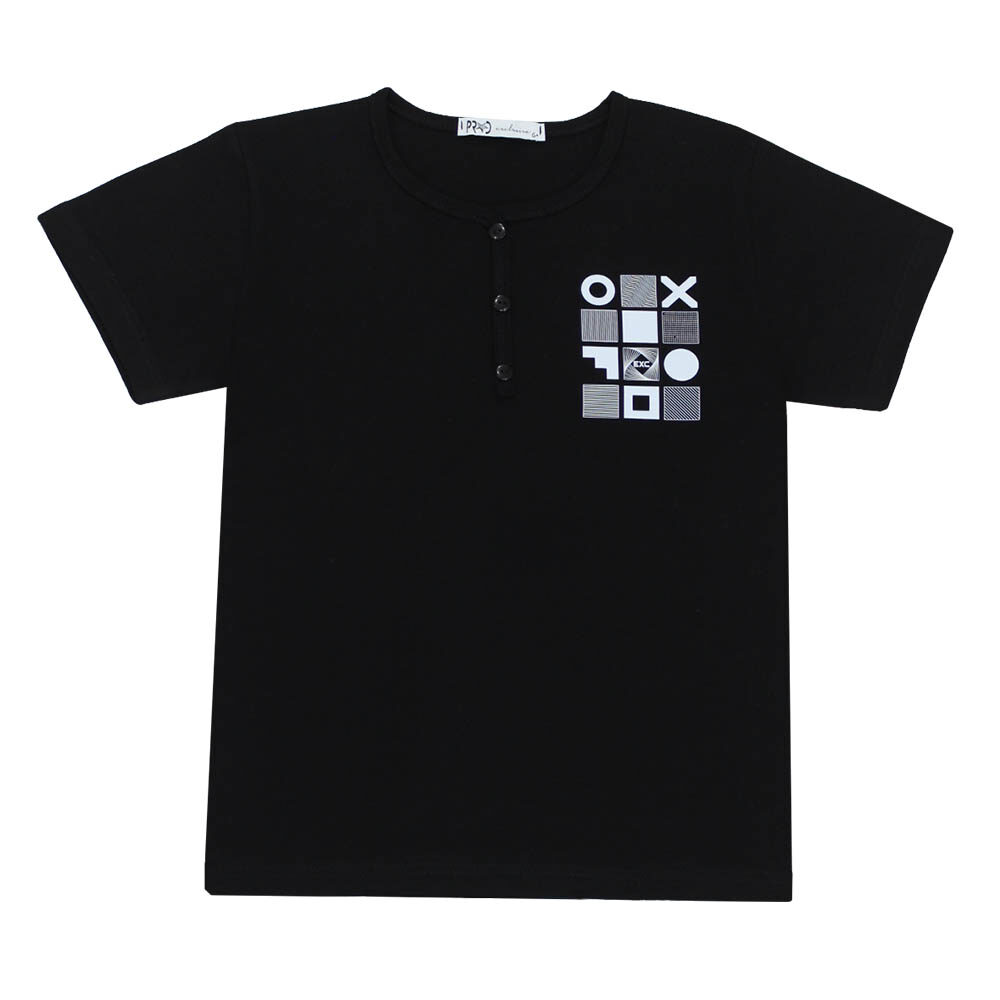 Μπλούζα εφηβική αγόρι 6615162/640 Μαύρο