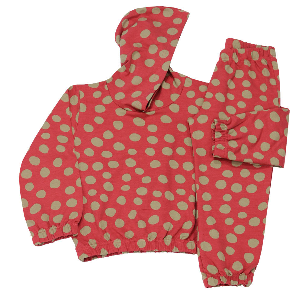 Σετ παιδικό με κουκούλα13258/810 Κόραλί