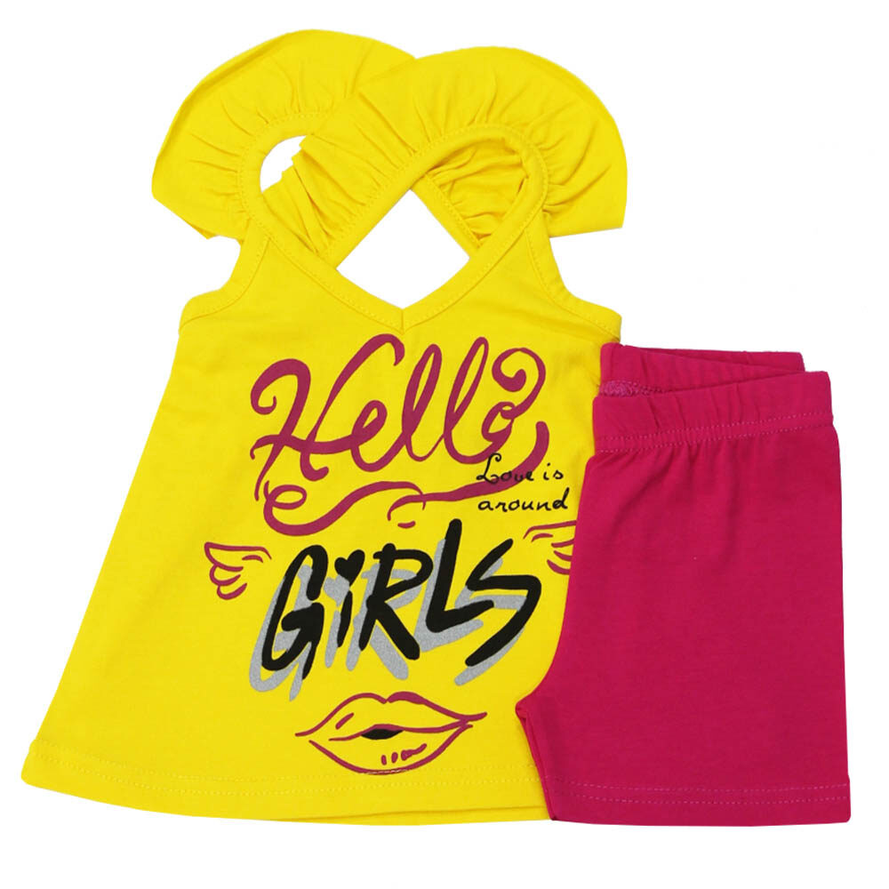 Σετ παιδικό κορίτσι 53425/500 Κίτρινο