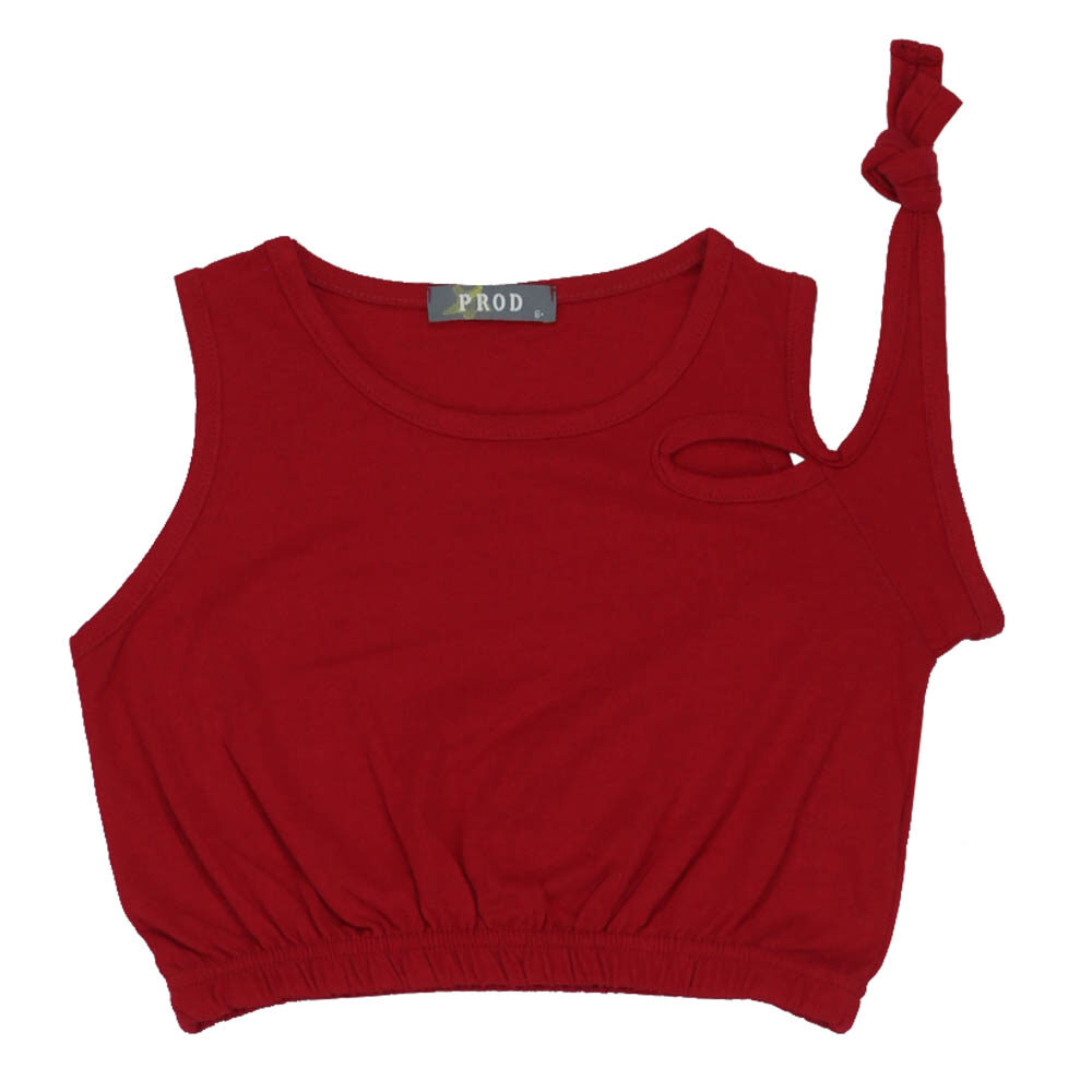 Αμάνικη μπλούζα εφηβική κορίτσι 61138/310 Κόκκινο