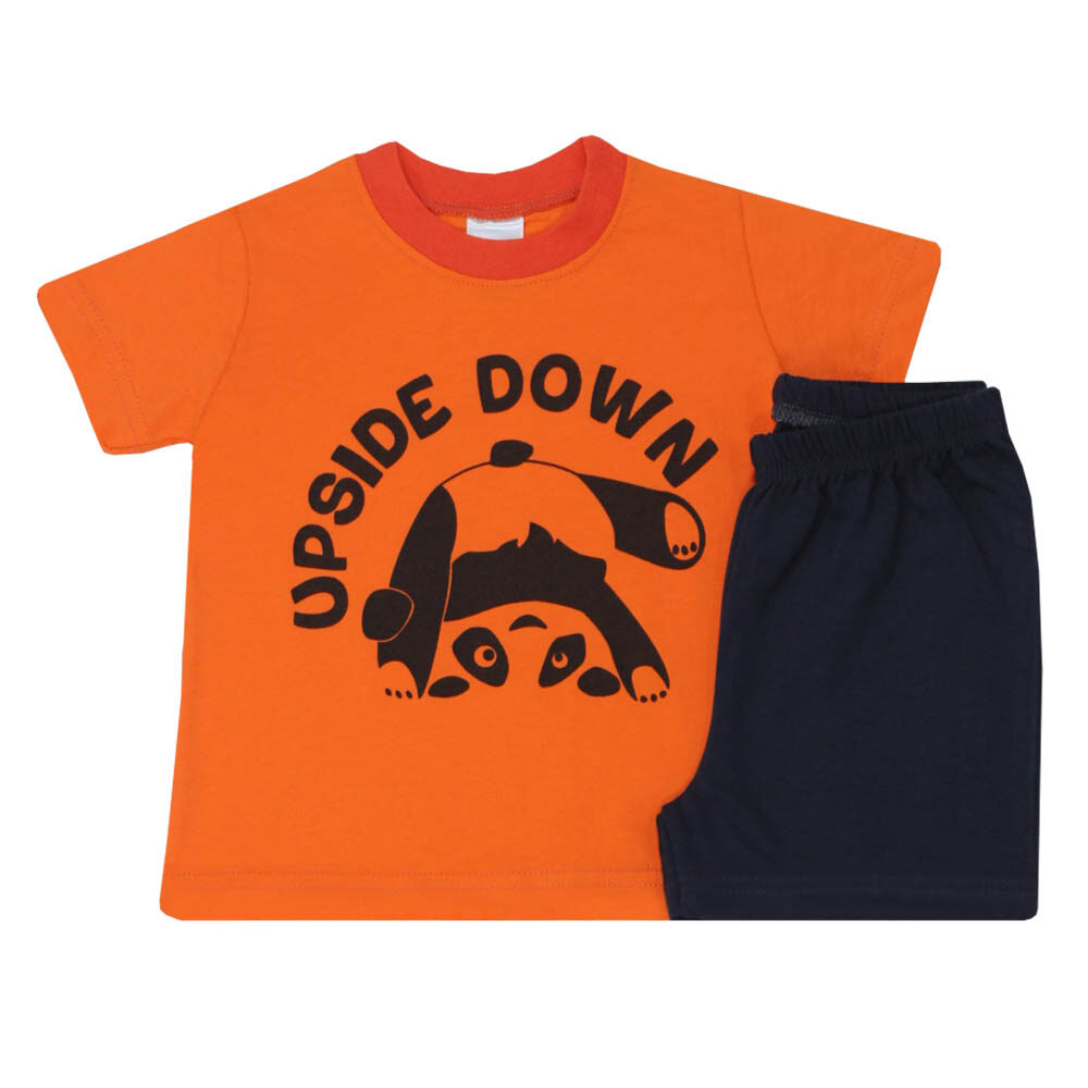Σετ βρεφικό αγόρι 93500/450 Πορτοκαλί