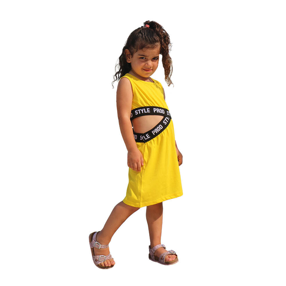 Φόρεμα παιδικό κορίτσι 6540007/520 Κίτρινο