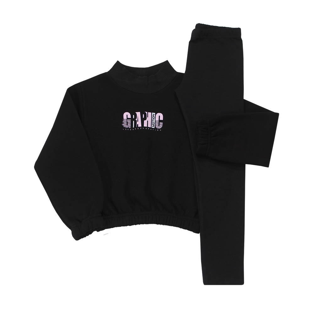 Σετ εφηβικό κορίτσι 1630159/995 Μαύρο