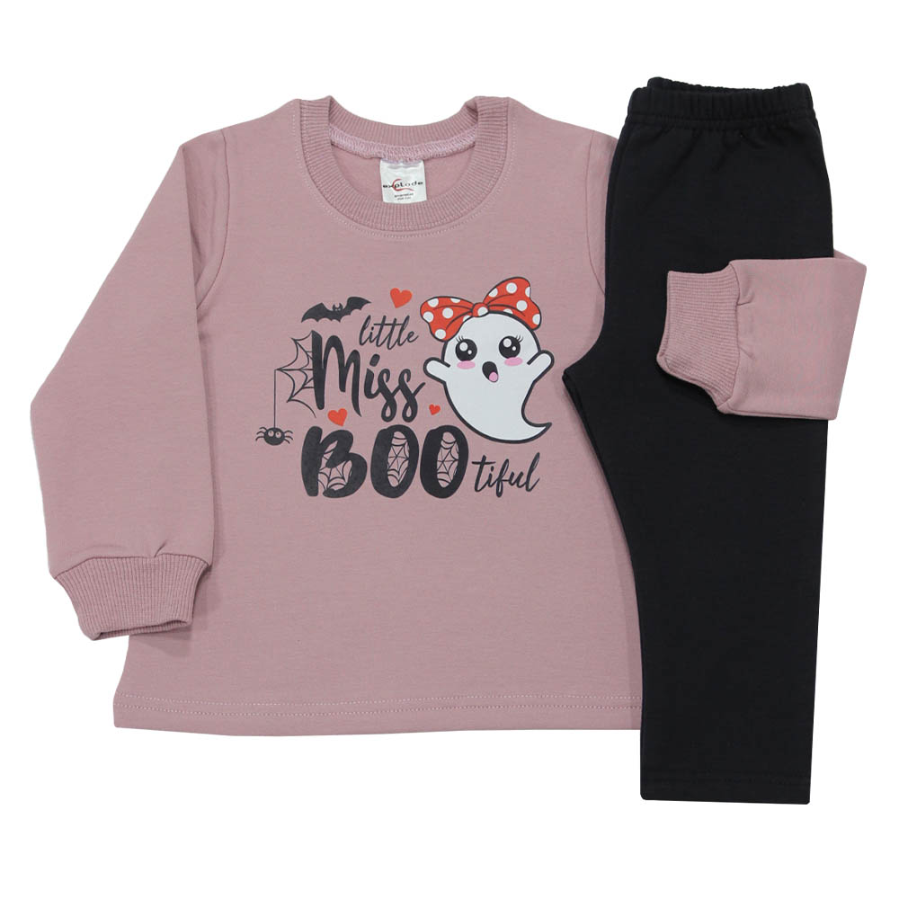 Σετ βρεφικό κορίτσι 1730151/680 Καμ. Ροζ