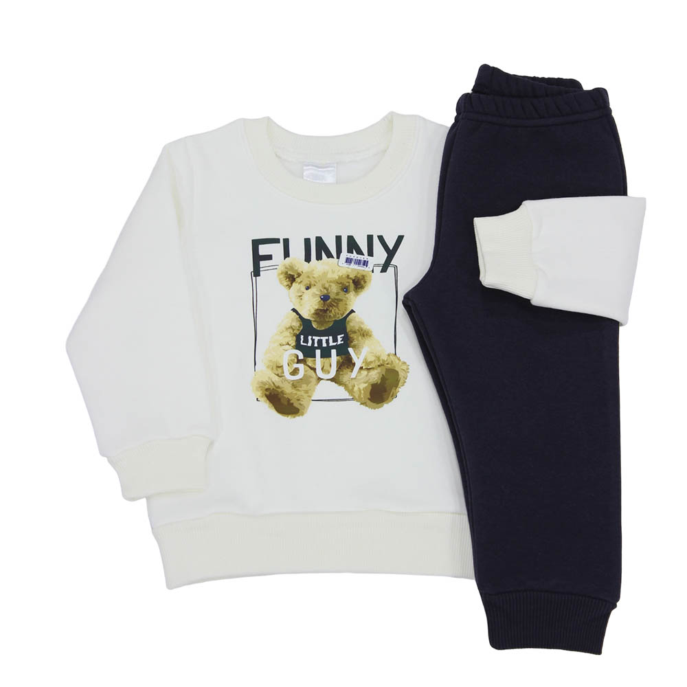 Σετ βρεφικό αγόρι 1735155/670 Εκρού