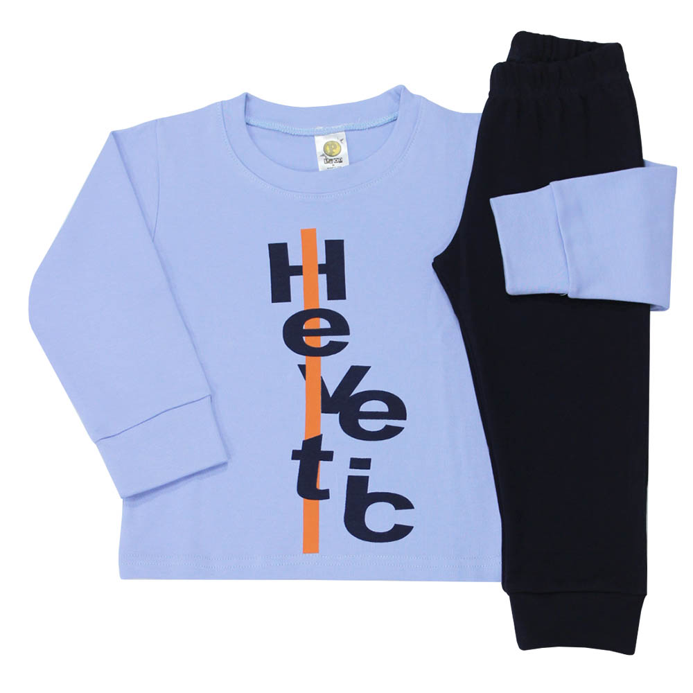 Πιτζάμα παιδική αγόρι 57538/670 Γαλάζιο