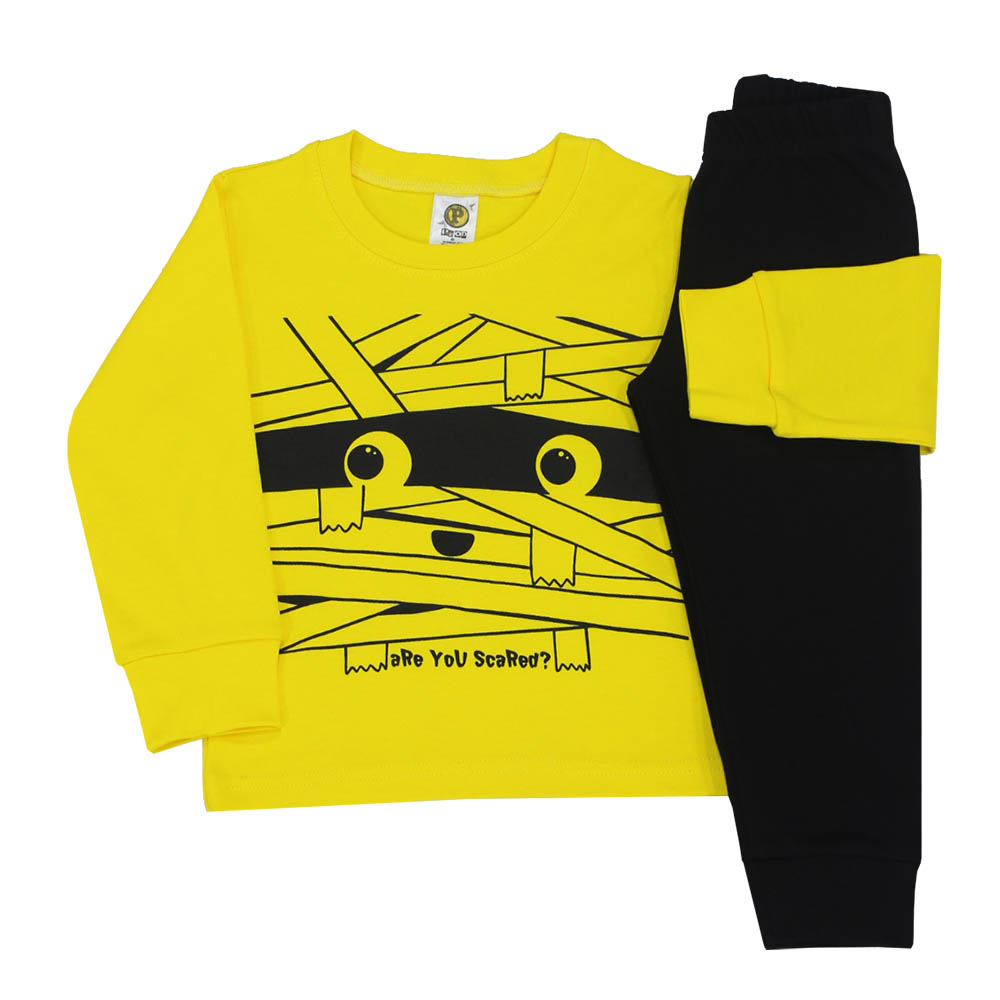 Πιτζάμα παιδική αγόρι 6575536/810 Κίτρινο
