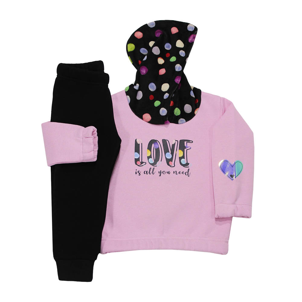 Σετ παιδικό κορίτσι 6530158/1230 Ροζ