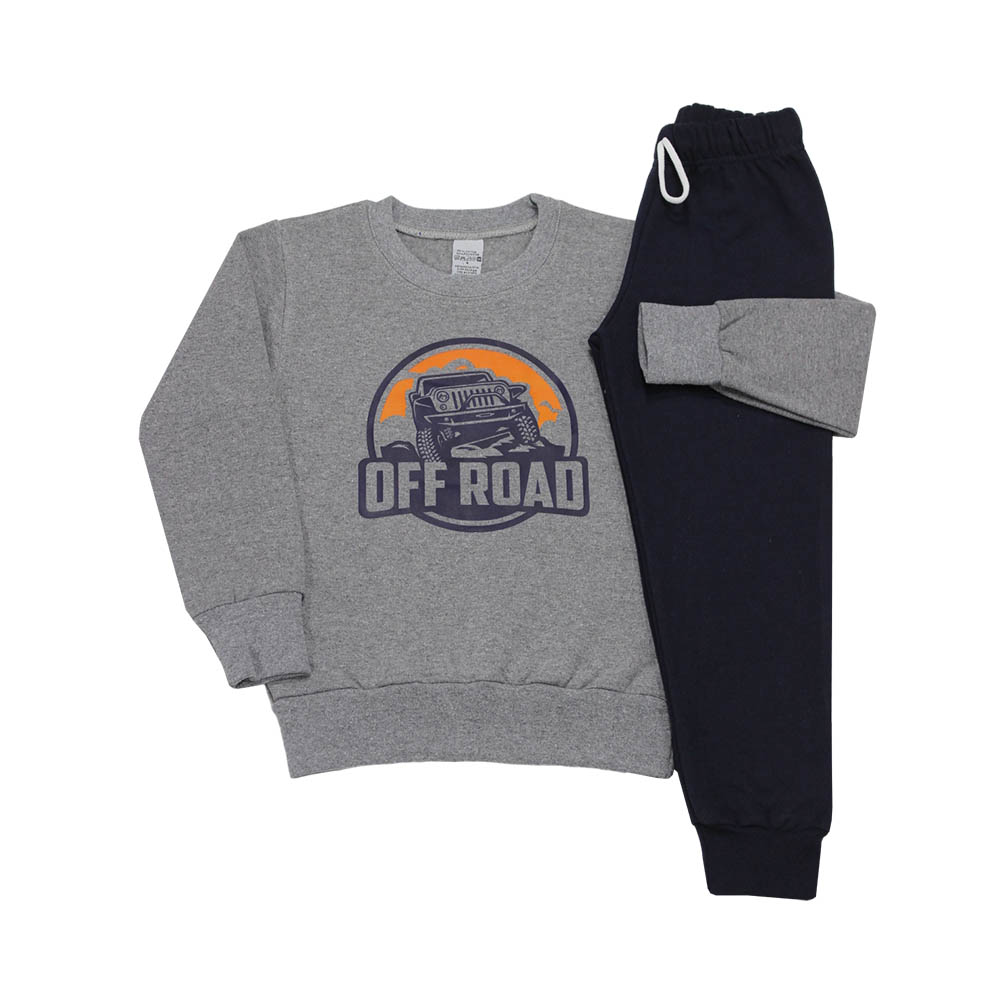 Σετ εφηβικό αγόρι 3635160/730 Γκρι