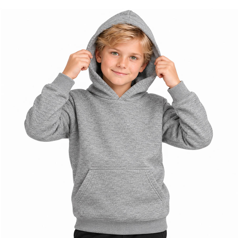 Hoodie εφηβικό unisex 6615040/740 Γκρι Hoodie εφηβικό unisex 6615040/740 Γκρι