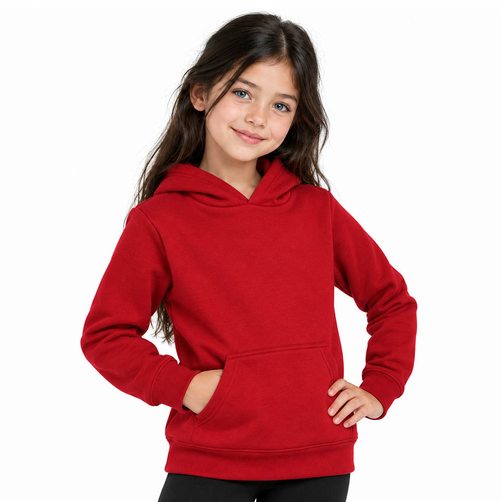 Hoodie εφηβικό unisex 6615040/740 Κόκκινο Hoodie εφηβικό unisex 6615040/740 Κόκκινο