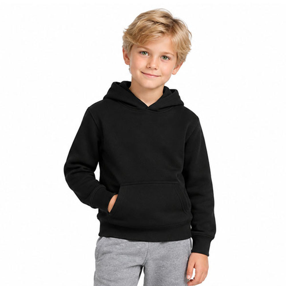 Hoodie εφηβικό unisex 6615040/740 Μαύρο