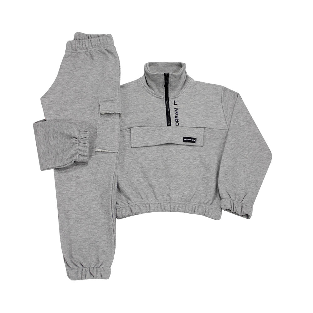 Σετ εφηβικό κορίτσι 6630154/1640 Γκρι