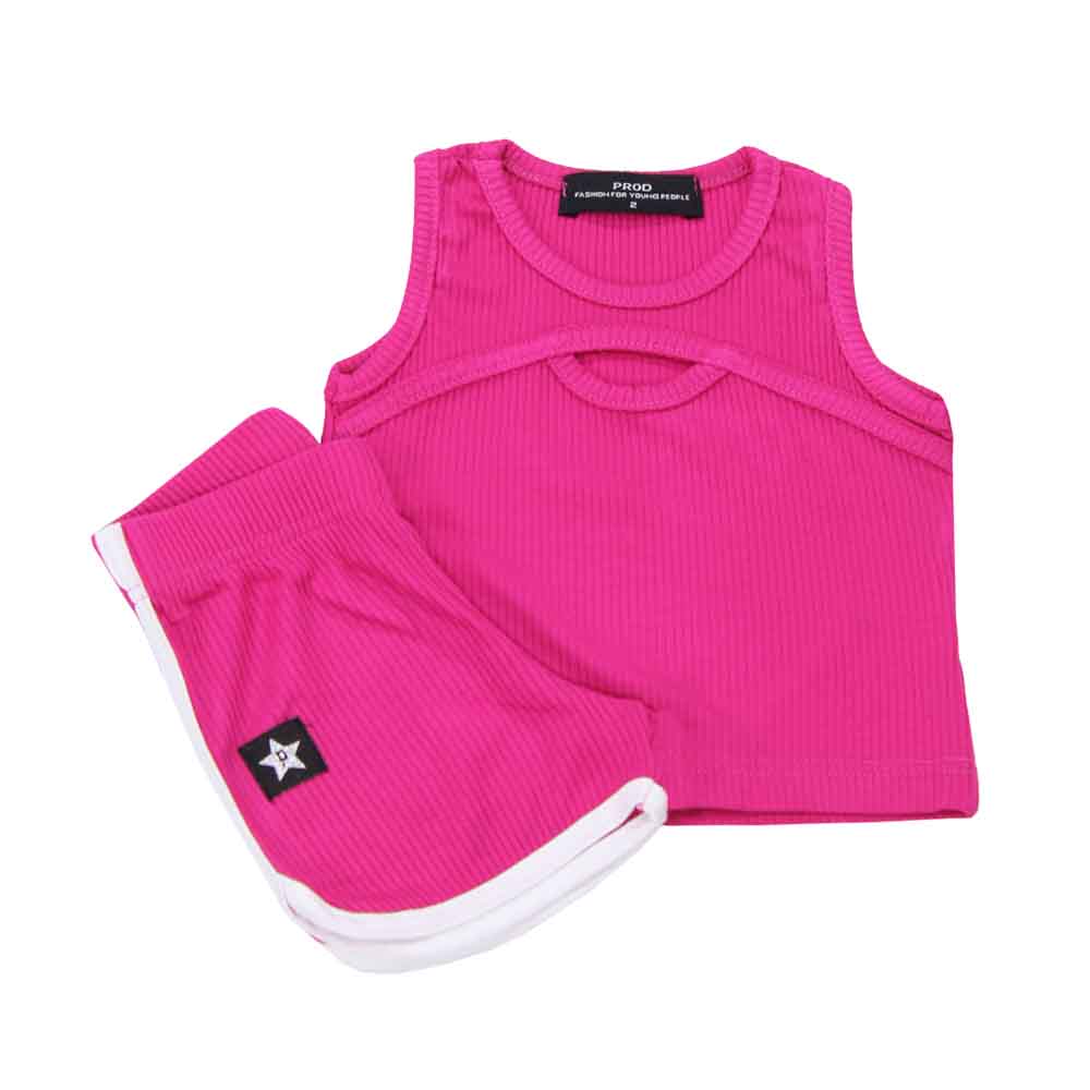 Σετ παιδικό κορίτσι 6530189/735 Φουξ