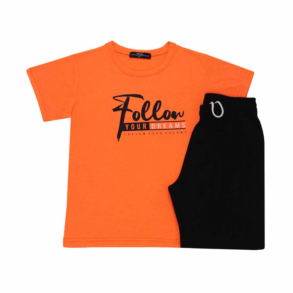 Σετ εφηβικό αγόρι 6635207/860 Πορτοκαλί