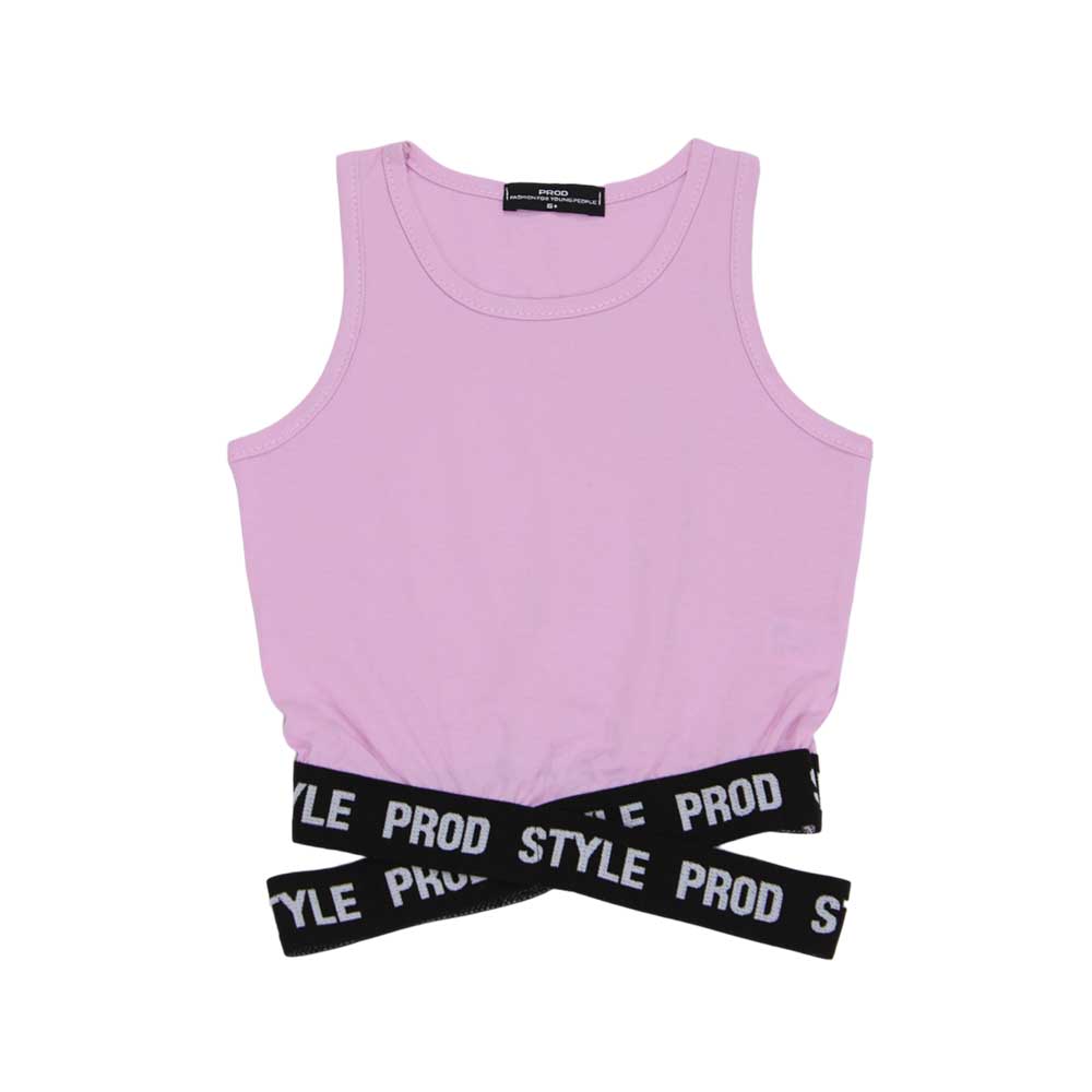 Αμάνικη μπλούζα εφηβική κορίτσι 6610177/450 Ροζ