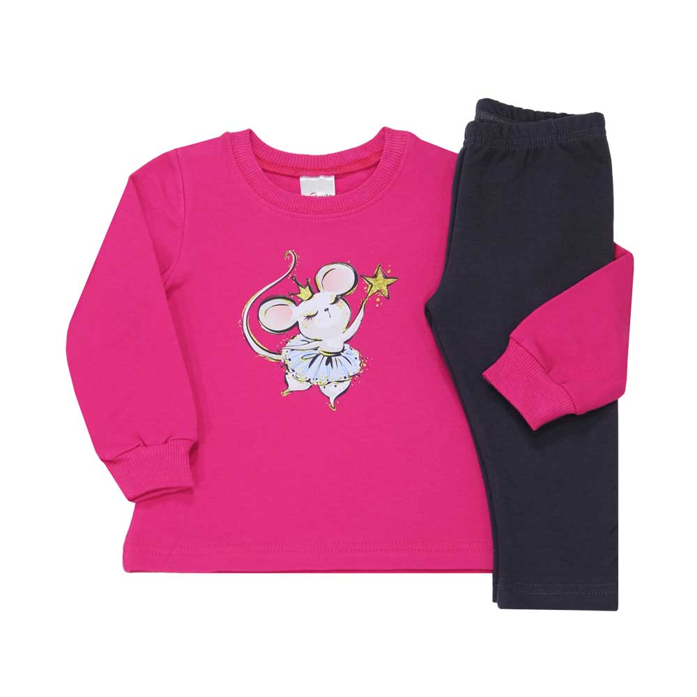 Σετ βρεφικό κορίτσι 1730159/665 Φουξ