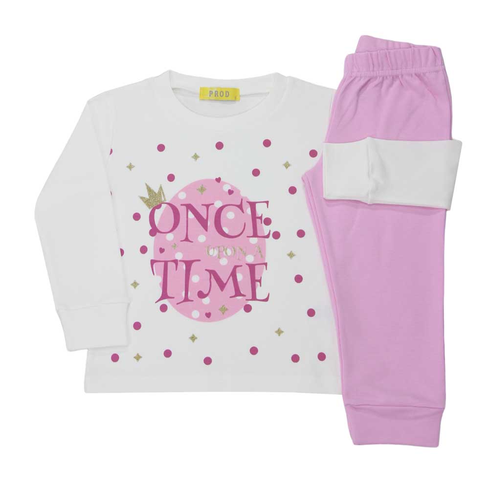 Πιτζάμα παιδική κορίτσι 6570160/740 Εκρού