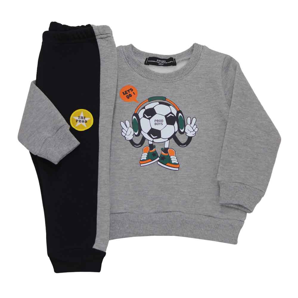 Σετ βρεφικό αγόρι 6735184/860 Γκρι