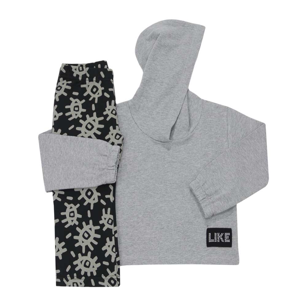 Σετ παιδικό κορίτσι 1530191/795 Γκρι