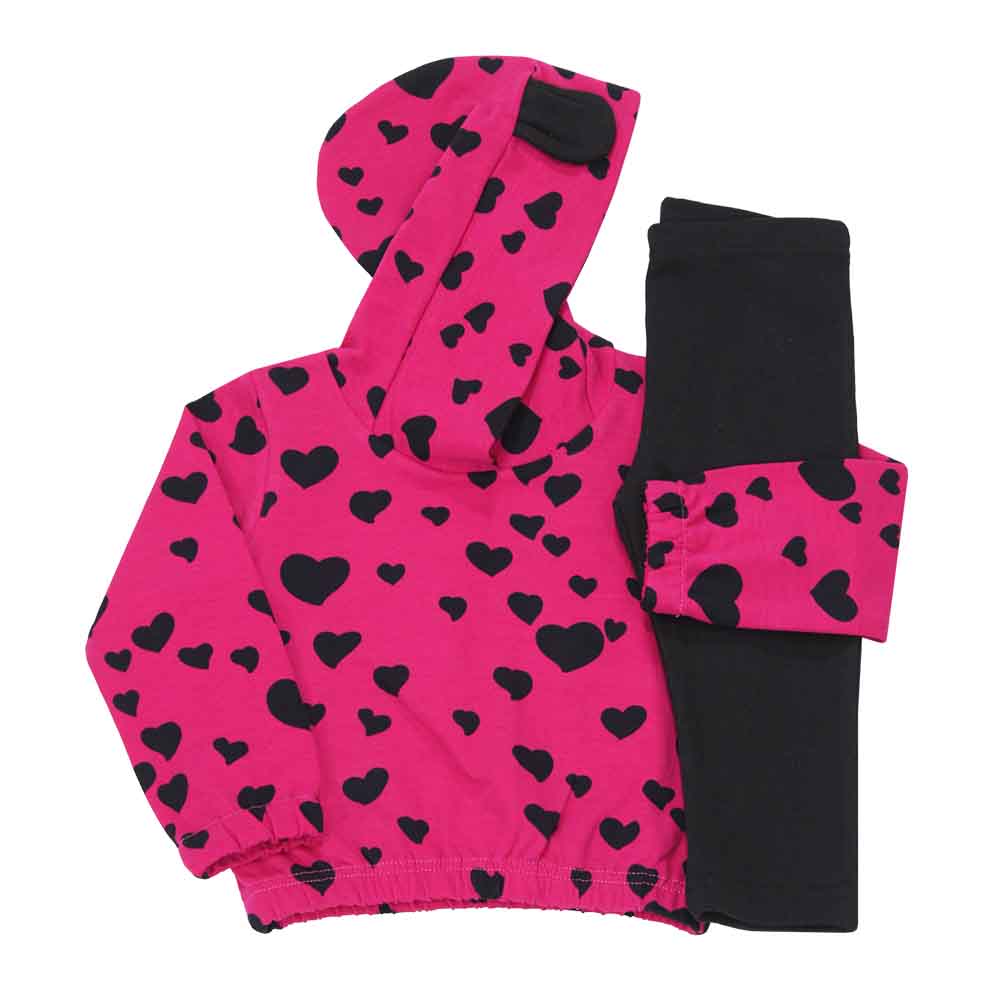 Σετ βρεφικό κορίτσι 1730164/630 Φουξ