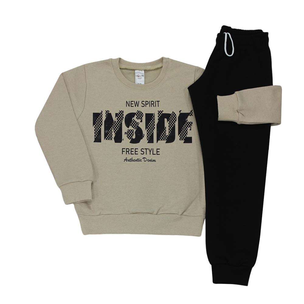 Σετ εφηβικό αγόρι 1635179/780 Μπεζ