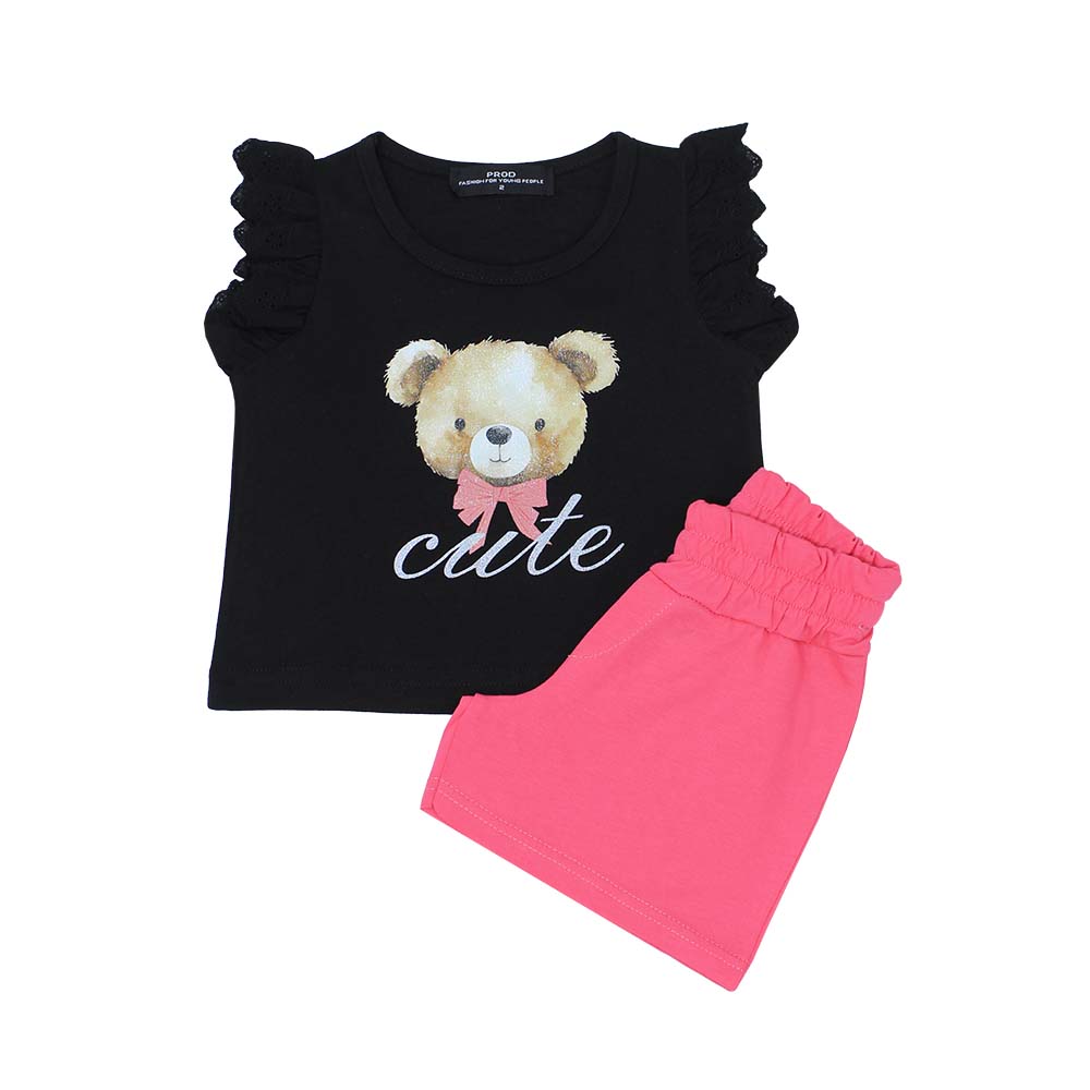 Σετ παιδικό κορίτσι 6530239/730 Μαύρο