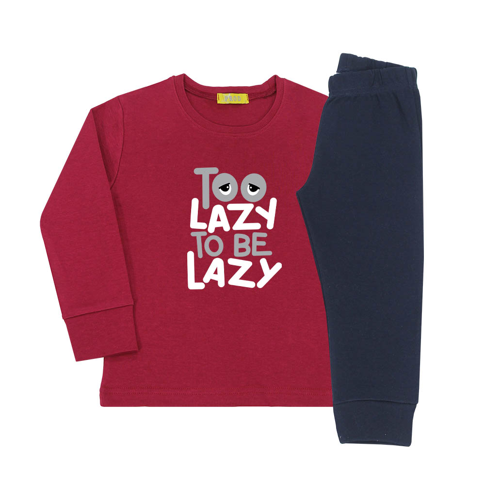 Πιτζάμα παιδική αγόρι 6575167/795 Μπορντό