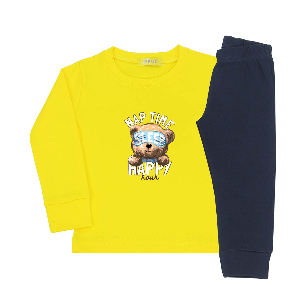 Πιτζάμα παιδική αγόρι 6575168/830 Κίτρινο