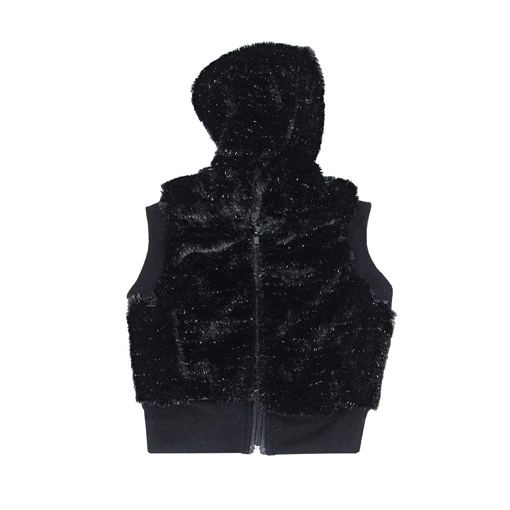 Αμάνικη ζακέτα βρεφική 6780153/1010 Μαύρο