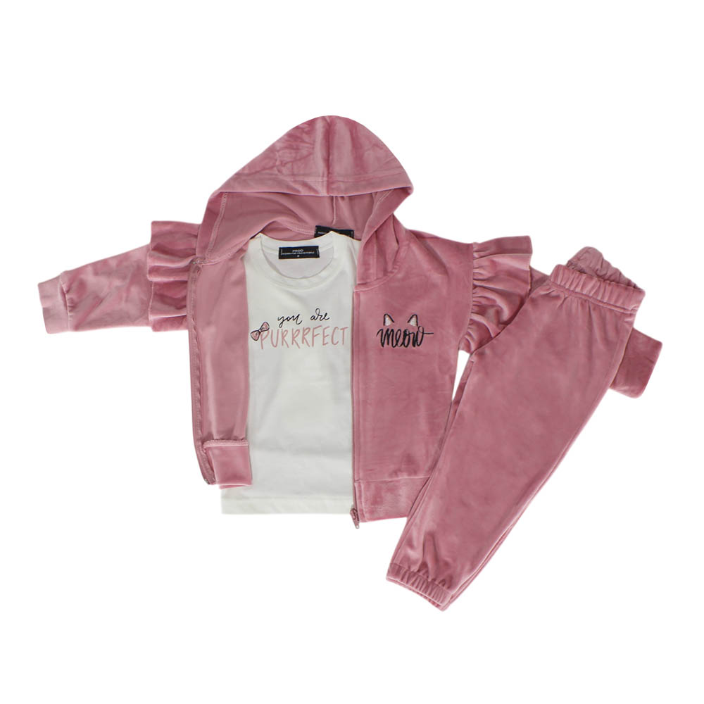 Σετ παιδικό κορίτσι 3ων τεμαχίων 6530279/1570 Πούδρα