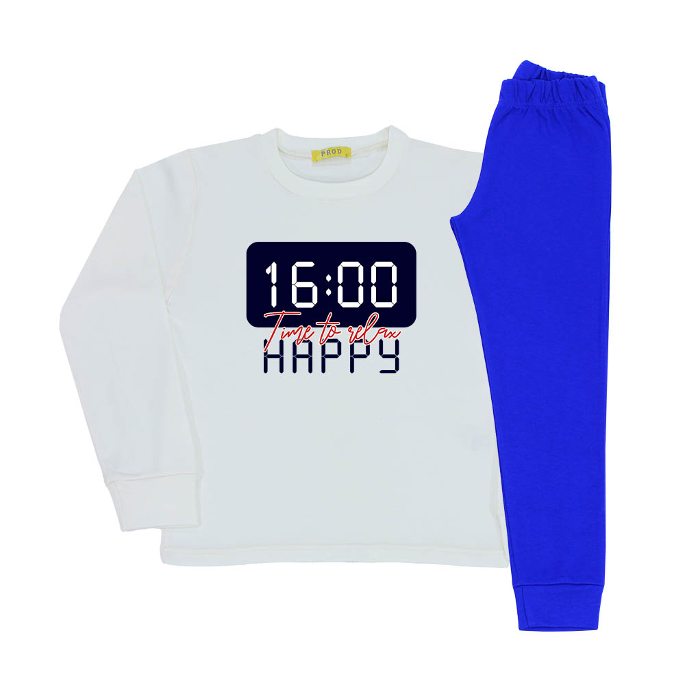 Πιτζάμα εφηβική αγόρι 6675169/1050 Εκρού