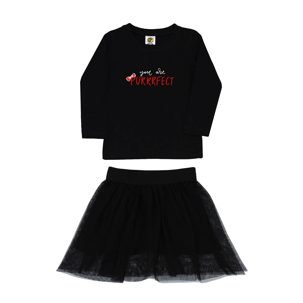 Σετ παιδικό κορίτσι 6530277/890 Μαύρο