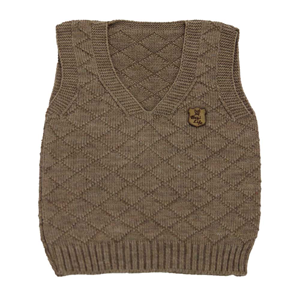 Γιλέκο παιδικό αγόρι 6585159/390 Καφέ