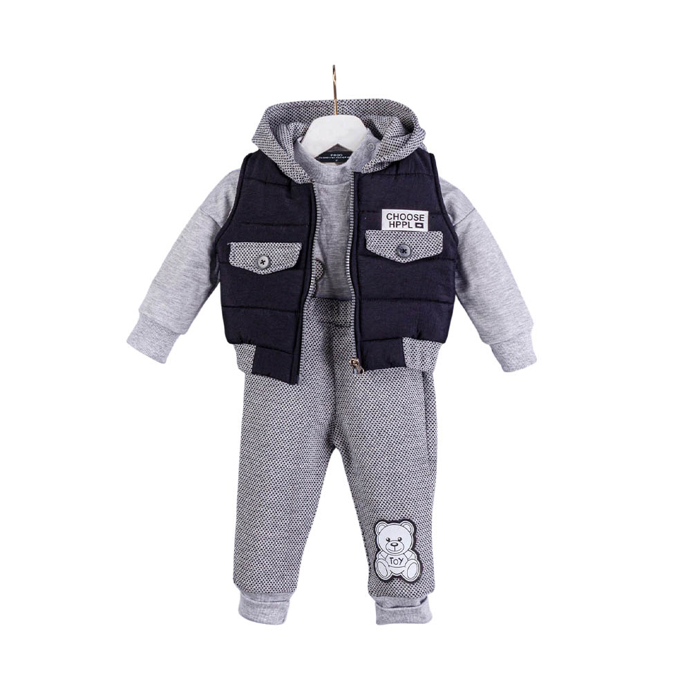 Σετ βρεφικό αγόρι 3ων τεμαχίων 6735210/1230 Μαρέν