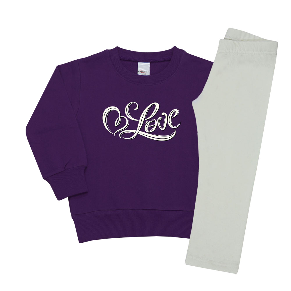 Σετ παιδικό κορίτσι 1530268/650 Μελιτζανί