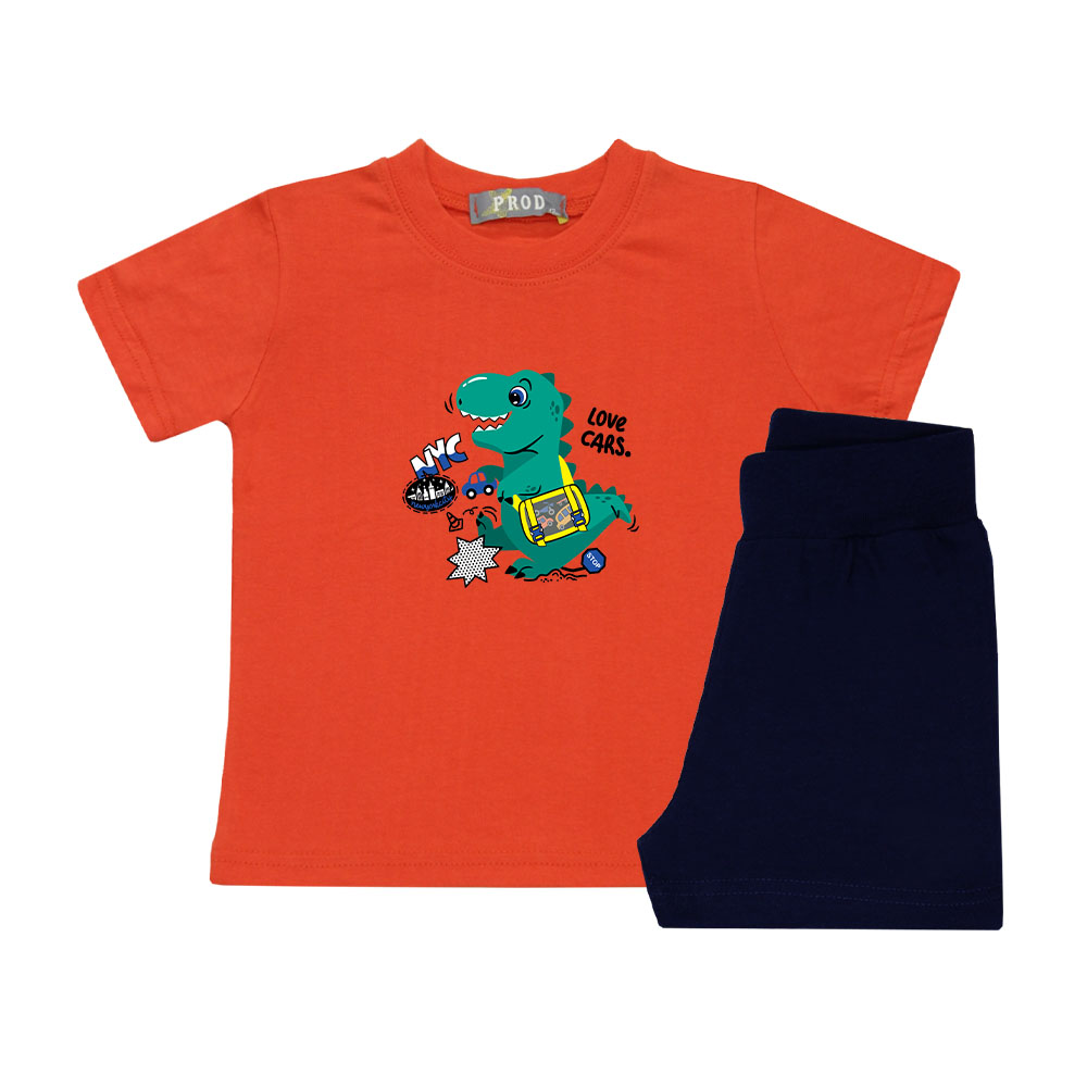 Σετ βρεφικό αγόρι 6735254/595 Πορτοκαλί