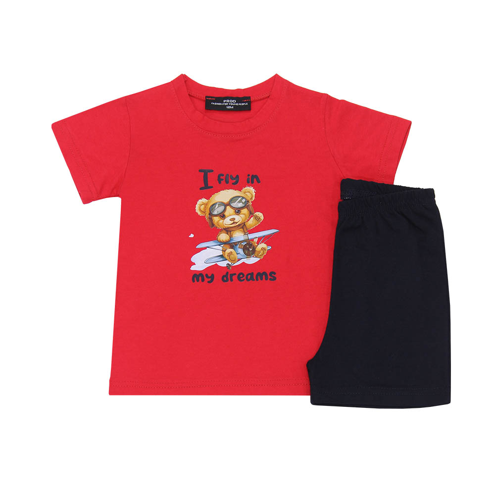 Πιτζάμα βρεφική αγόρι 6775173/595 Κόκκινο