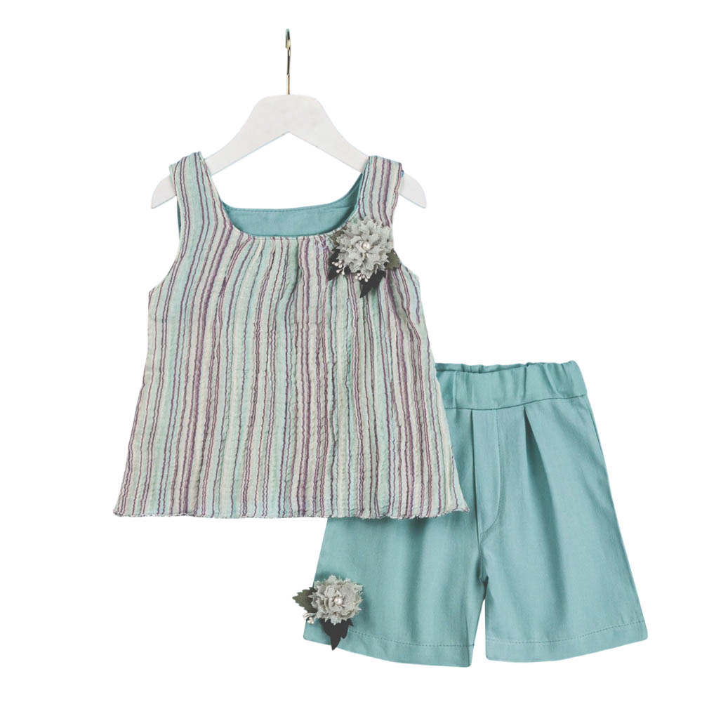 Σετ παιδικό κορίτσι 6530250/600 Πετρόλ