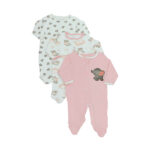 Πακέτο βρεφικό κορίτσι 3ων τεμαχίων 6740181/420